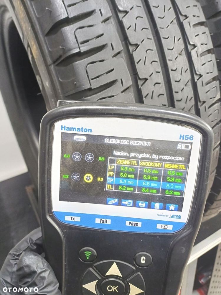 4x 225/75r16c michelin 2018r opony letnie 8mm 50109 - 8