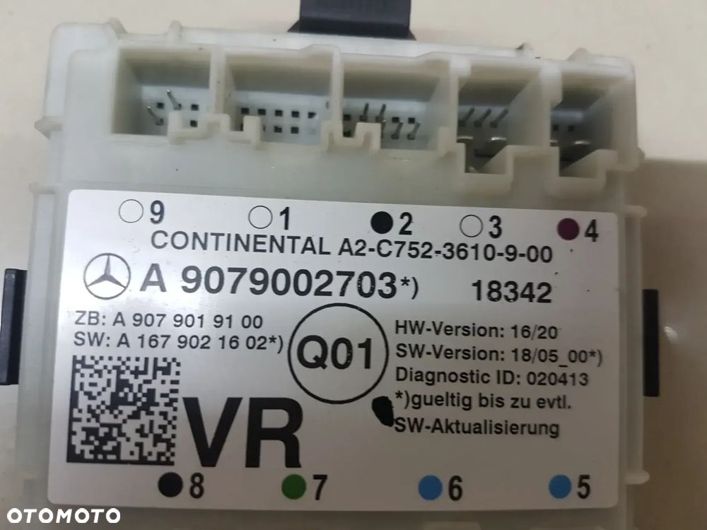 MERCEDES SPRINTER W907 MODUŁ ELEKTRONICZNY DRZWI - 2