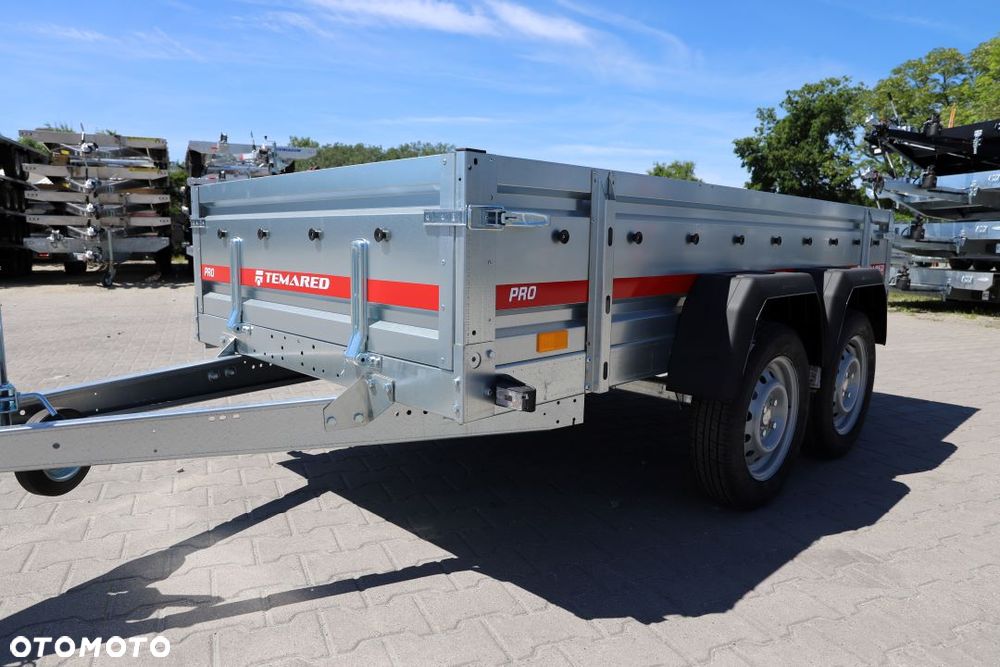 TEMARED PRO 2612/2  264x126x40 cm , 2 osie po 750kg, DMC 750 kg - 8