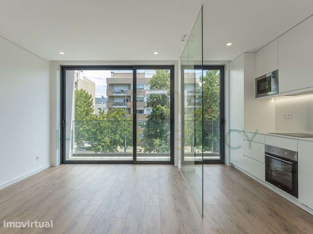 Apartamento T0 Novo com Varanda e Lugar de Garagem | Agra Campus 3 ... - Grande imagem: 4/26