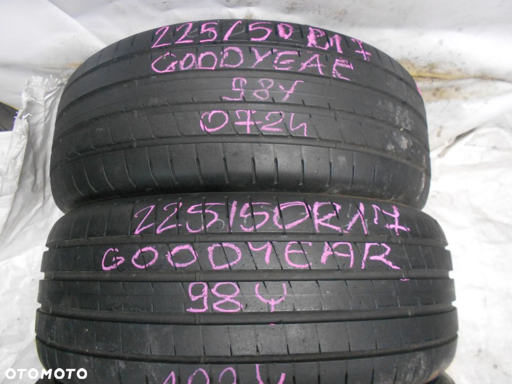 OPONY 225/50R17 GOODYEAR EAGLE F1 ASYMMETRIC 6 DOT 1724 7MM - 2