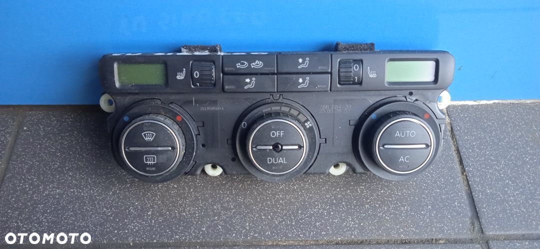 VW Scirocco panel klimatyzacji  1KO907044DA - 1