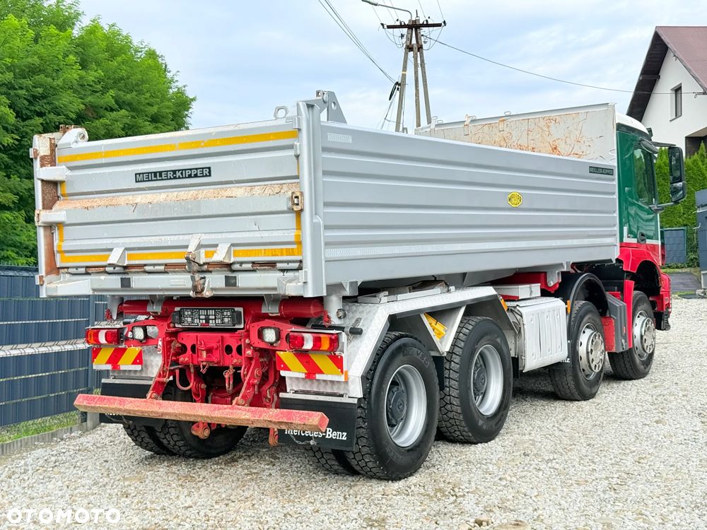 Mercedes-Benz * Kiper Bordmatic * Mercedes Arocs * Wywrotka * Napęd 8x4 * Sprowadzony * Meiller * - 36