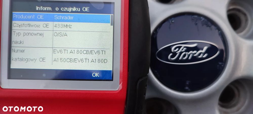 Felgi Aluminiowe Oryg. Ford Kuga 17 Cali 5x108 7,5Jx17 Et52,5 Ø63,4mm CJ5C-1007-B2B Czujniki Ciśnienia Opon Tpms Bdb !! Starogard Gdański - 16