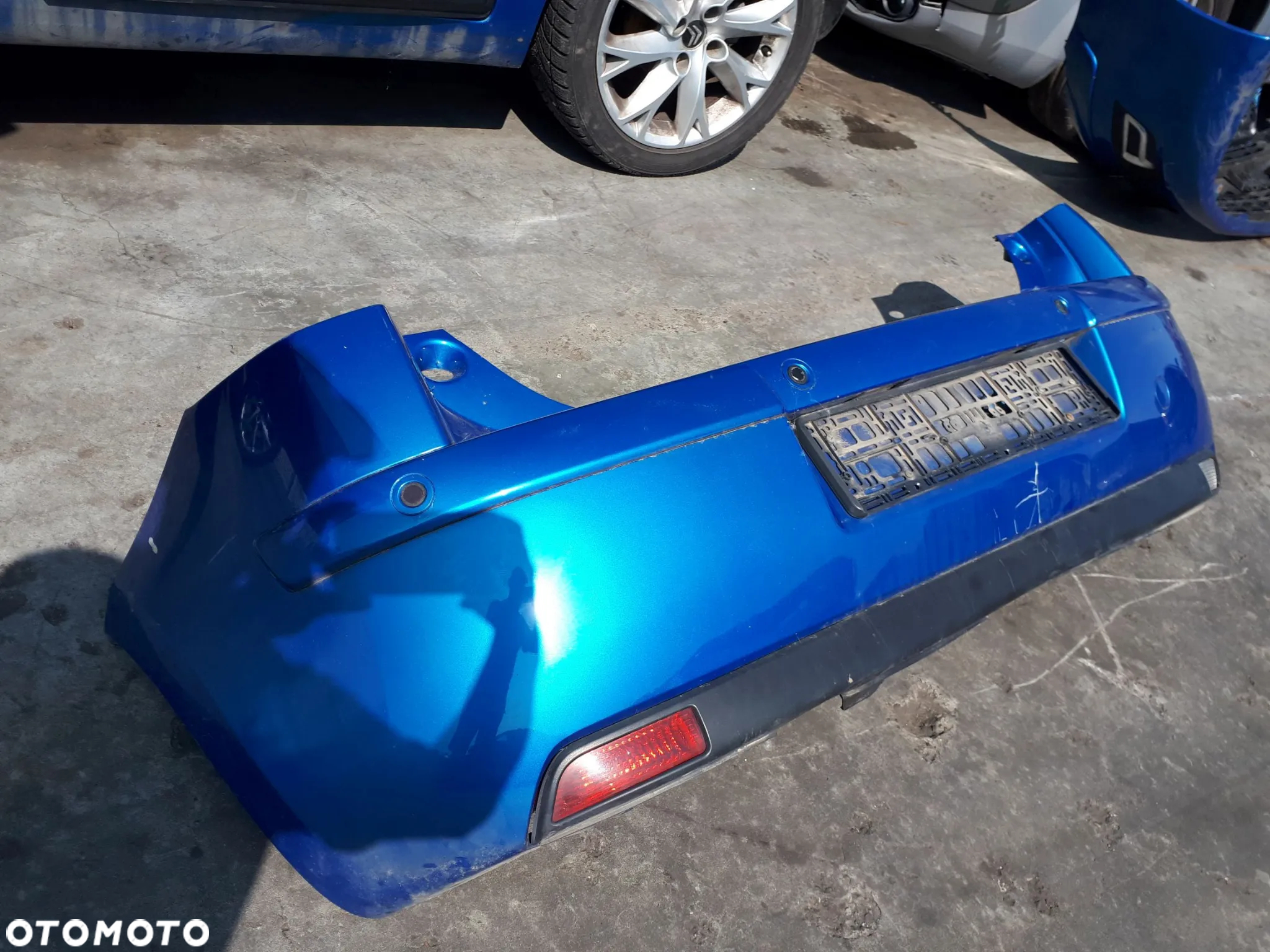 CITROEN C4 LIFT 08-10 ZDERZAK TYŁ TYLNY KMF - 4