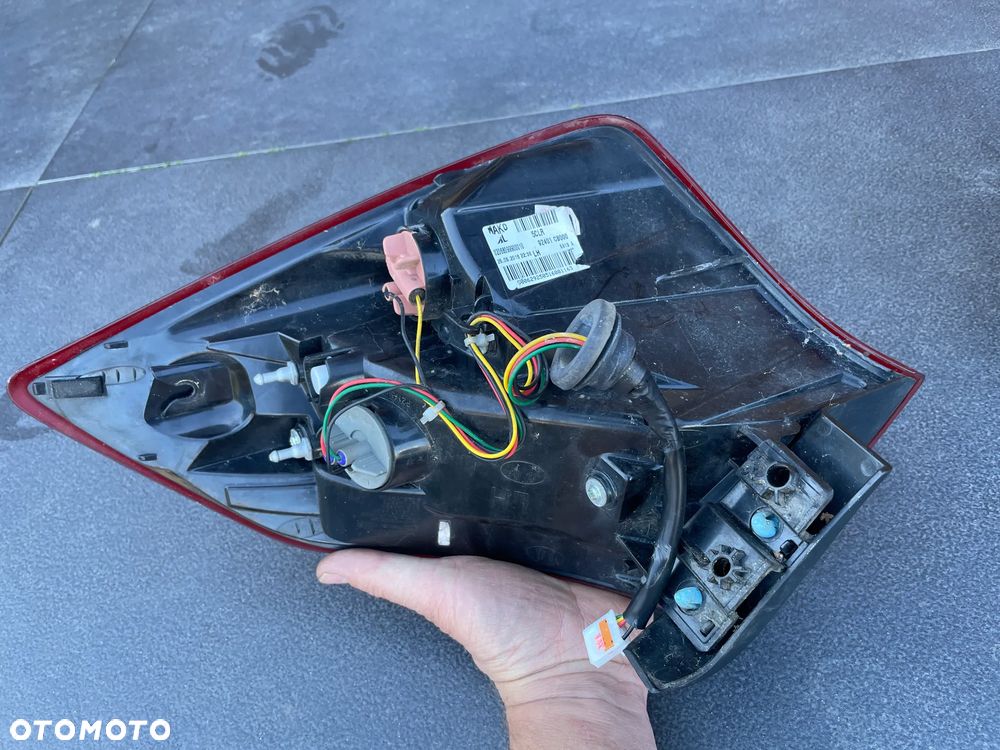 klapa tył tylna belka zderzaka Kompletna lampa lewa prawa PSW Hyundai I20 II 14-18 - 6