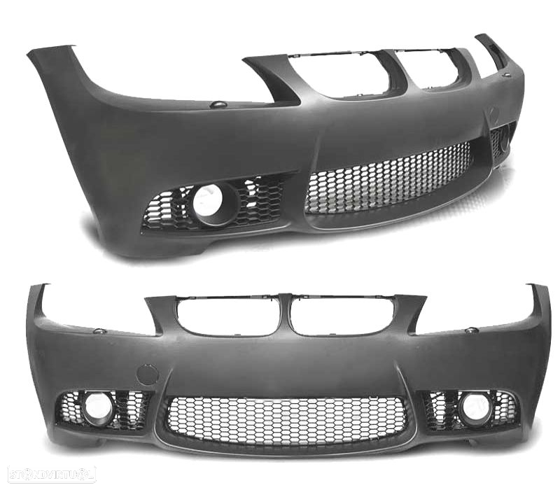 PARA-CHOQUES BMW SERIE 3 E90 E91 LOOK M3 05-08 + LAVA-FAROIS - 3