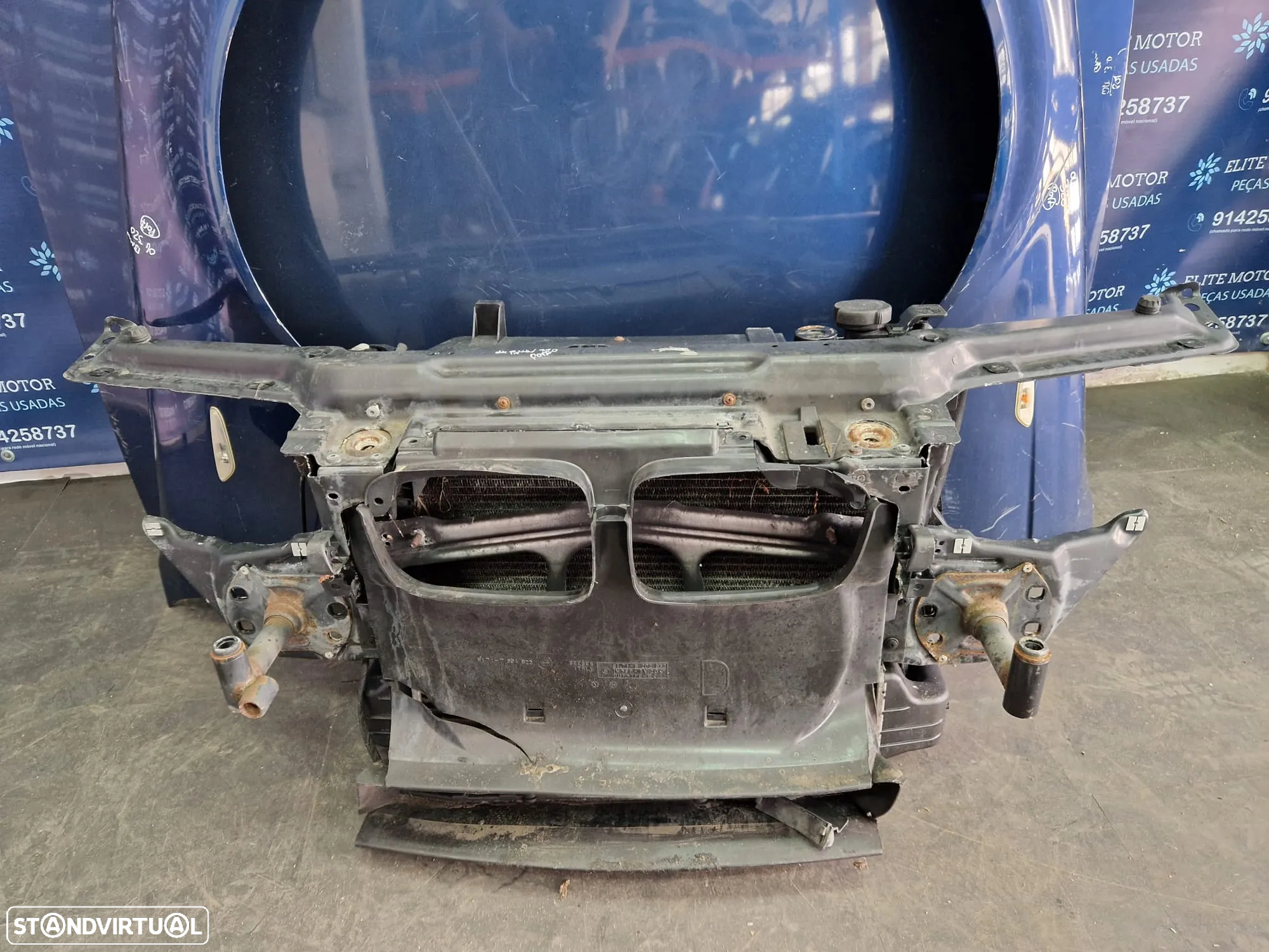 Frente completa usada BMW E46 320D FASE 2 SEDAN TOURING parachoques guardalamas capot oticas - 7