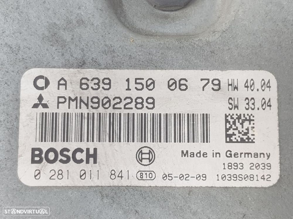 CENTRALINA MOTOR UCE SMART FORFOUR 2005 - 8