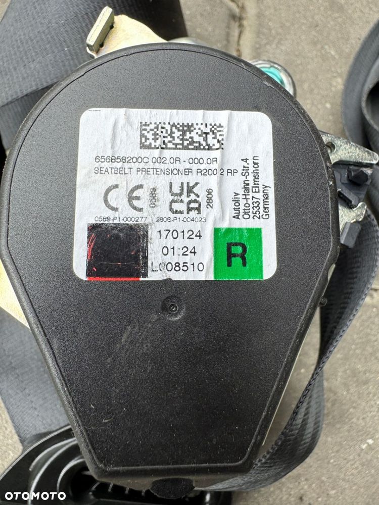 Pasy bezpieczeństwa FORD TRANSIT CUSTOM MK2 24r - 2