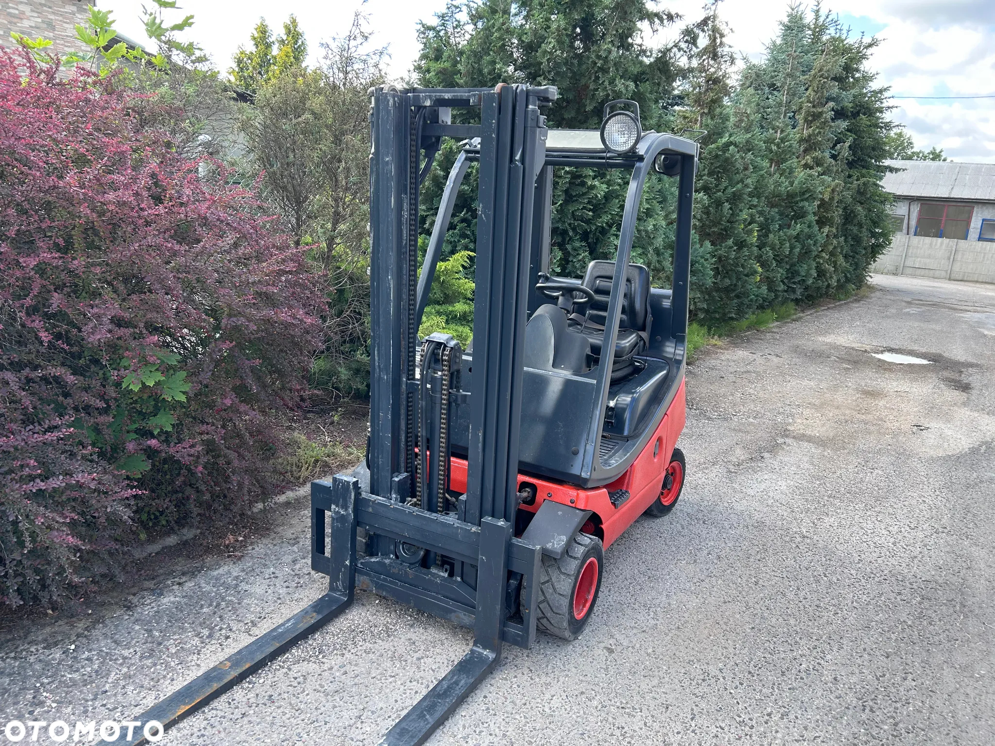 Linde H18, Diesel, Triplex 4,8m, przesuw - 2