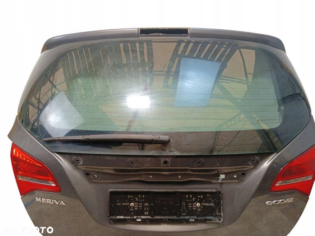 KLAPA BAGAŻNIKA TYŁ TYLNA OPEL MERIVA B LAK: Z177 (10-13) - 5