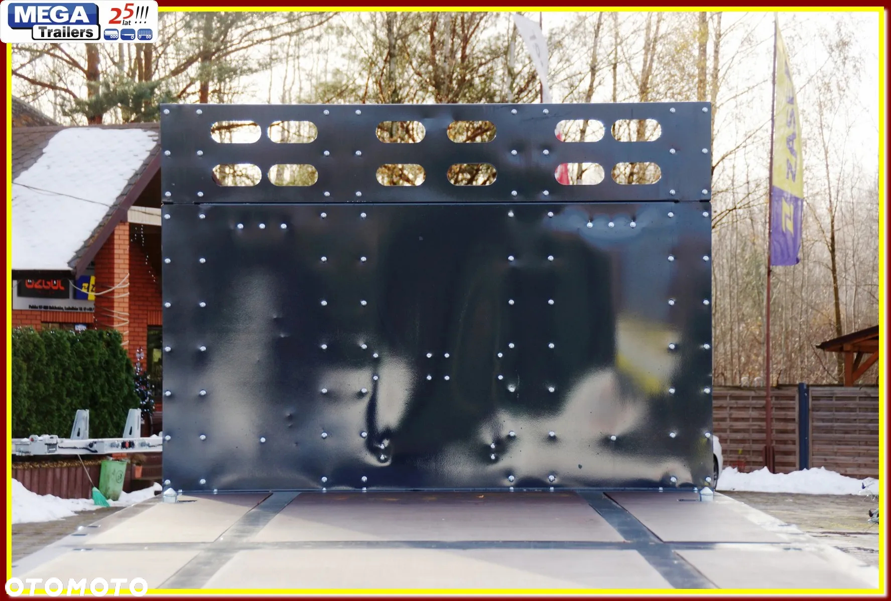 Inny Platforma 19,5 osie, budowlana 13.60 m, ADR EX2, EX3, FL !!! - 12