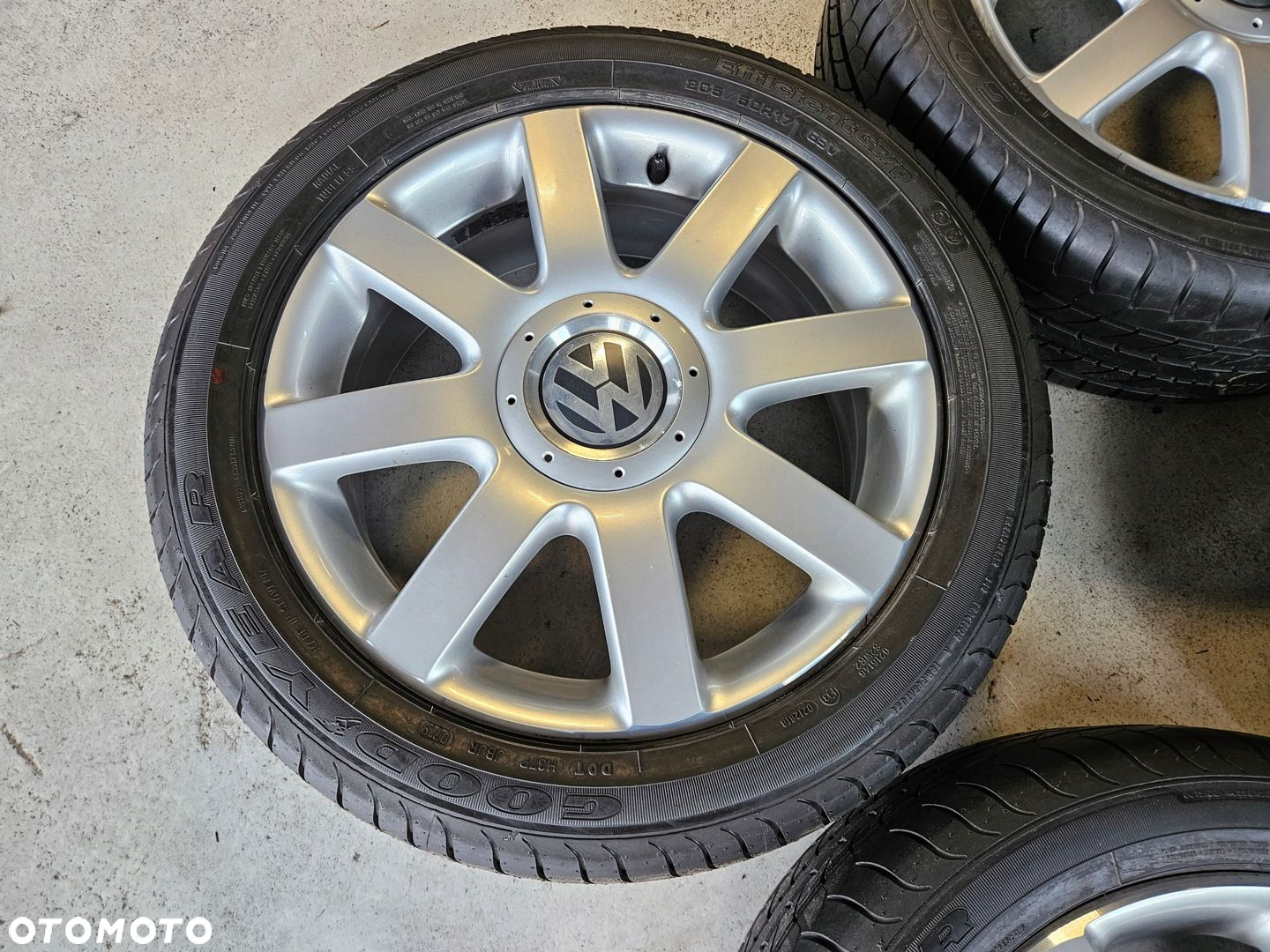 koła 17 5x112 VW Golf V VI Touran 205/50r17 felgi - 12