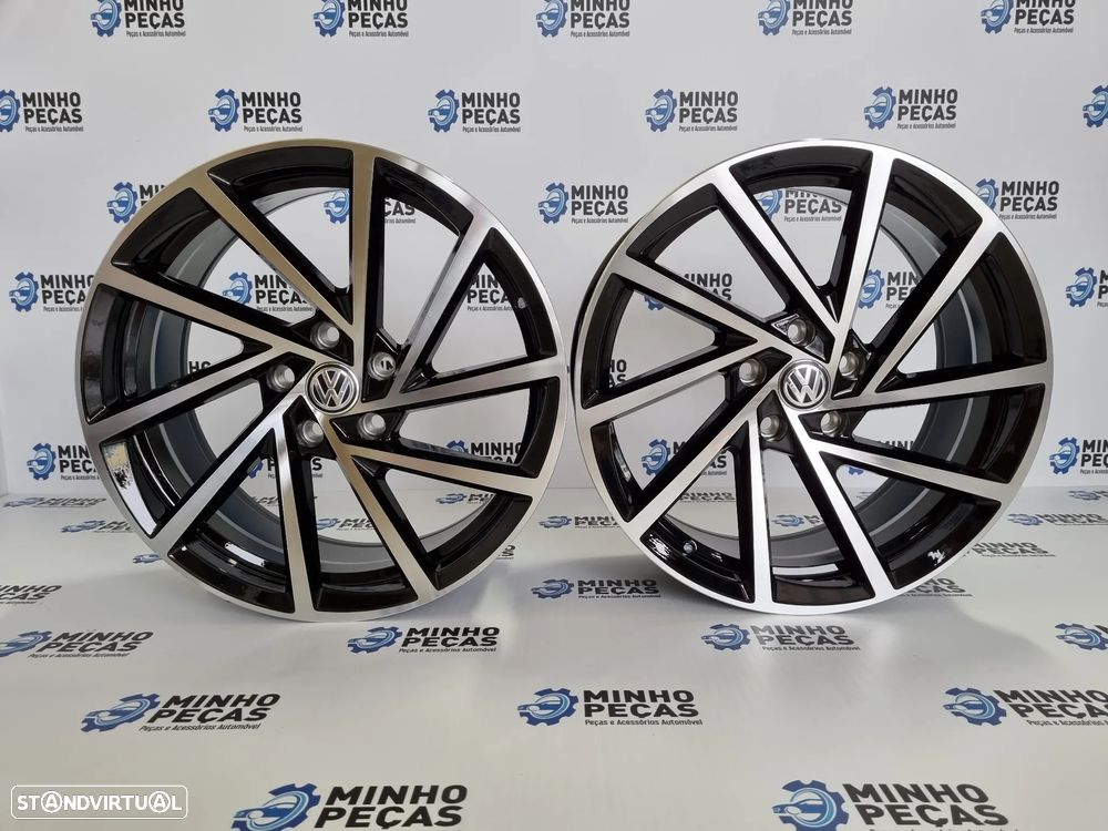 Jantes Golf R (2017) em 17 Preto Polido - 1