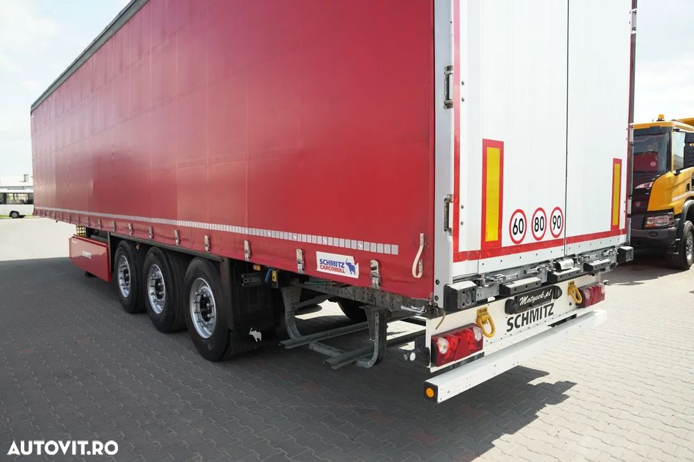 Schmitz Cargobull CORTINĂ / AXĂ RIDICATĂ / ACOPERIȘ RIDICAT / CONTENIER PENTRU PALEȚI - 11