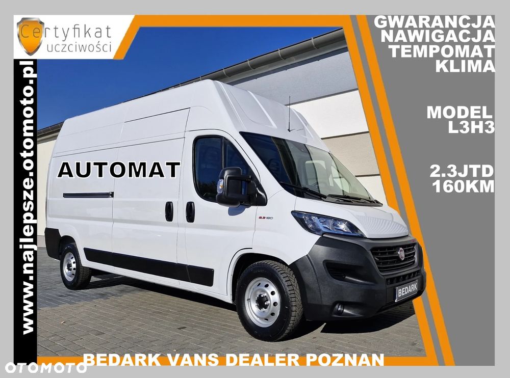 Fiat Ducato, L3H3, Nawigacja, AUTOMAT, tempomat, klima - 1