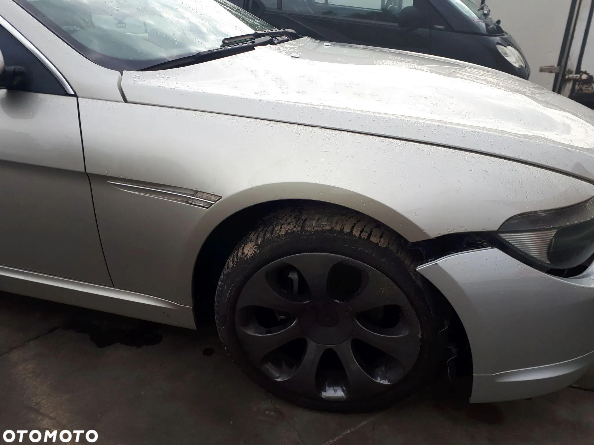 BMW E63 6 630i 03-06 ZDERZAK PRZÓD PRZEDNI PDC SPRYSKI A14/7 MINERALSILBER - 4