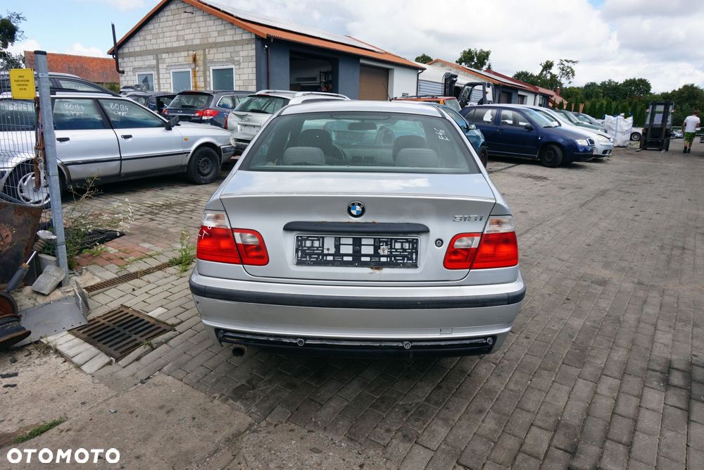 BMW 3 E46 SEDAN 2000 354 1.9 8V M43B19 118KM S5D250G-TBDH SREBRNY na części - 4