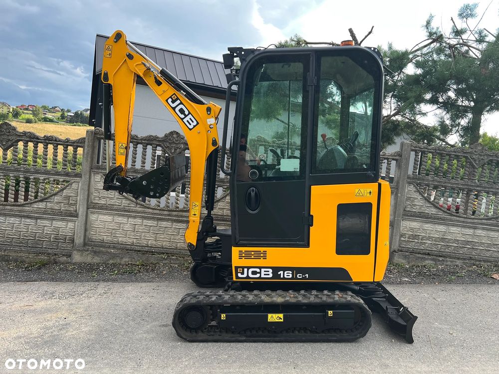 JCB 16c-1 | Minikoparka JCB 16 C-1 | 2 Tony | Rozsuwane Gąsienice | JAK NOWA | Mini Koparka | 16c1 | - 8