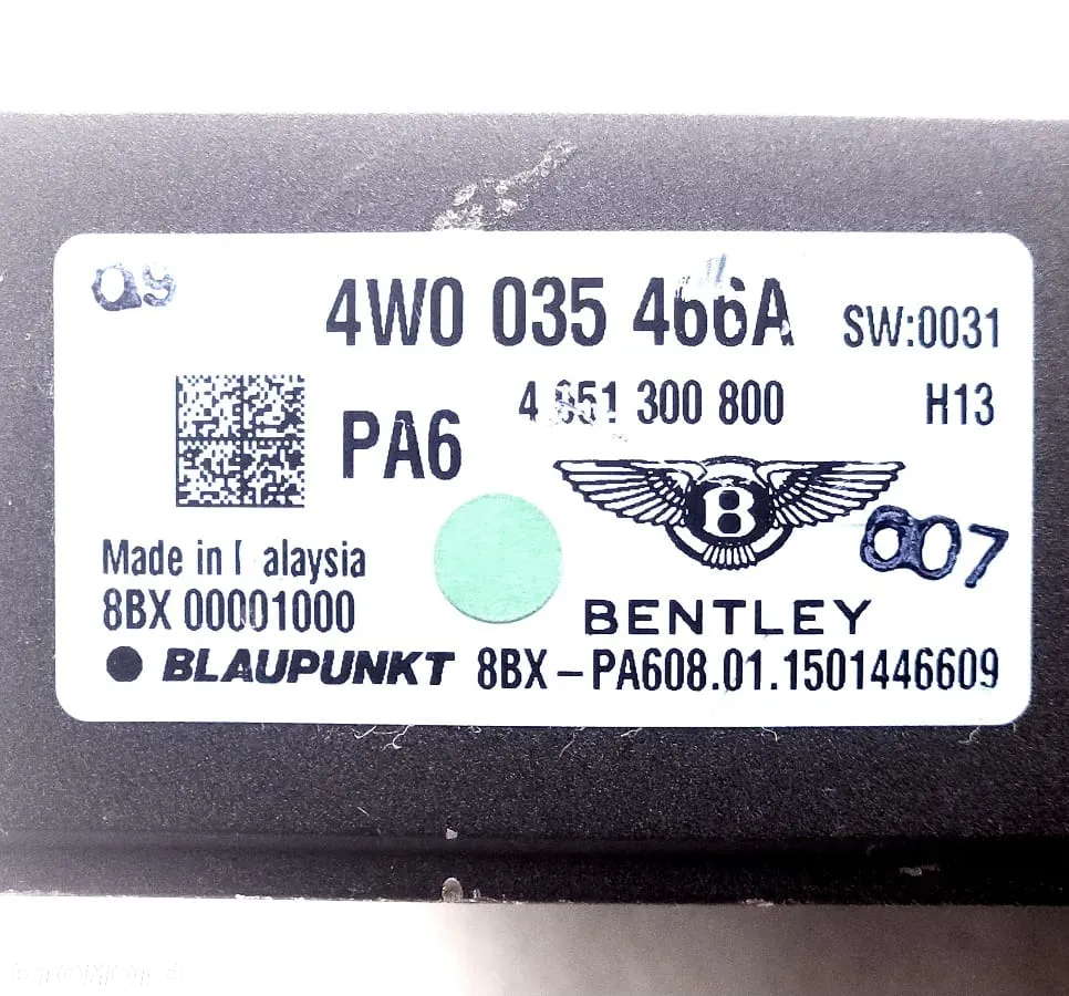 Wzmacniacz Bentley 4W0035466A 4W0035466B - 3