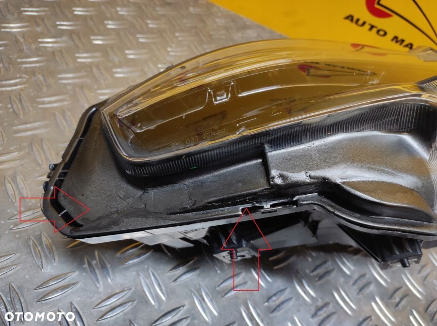 HONDA CIVIC X 16- REFLEKTOR LAMPA LED CIEMNA USA - 5