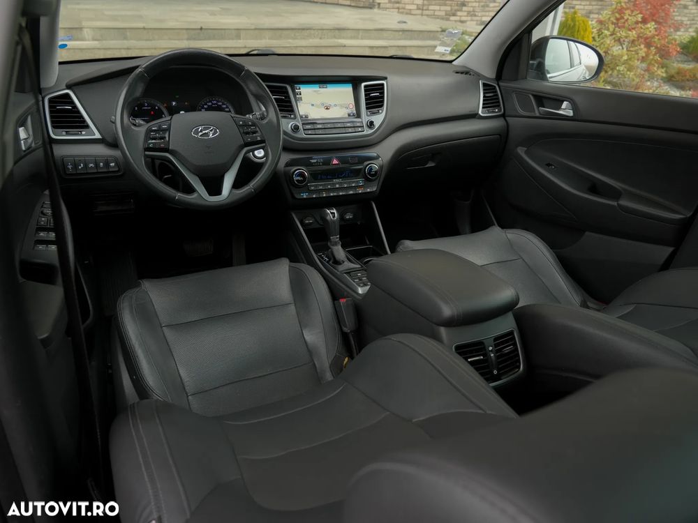 Hyundai Tucson blue 1.7 CRDi 2WD DCT Premium - 9