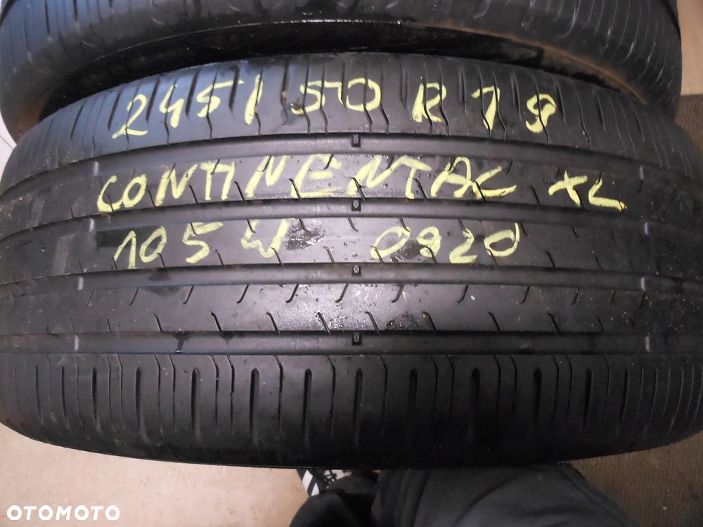 Opony 245/50r19 continental eco contact 6 6mm lato para XL - 2