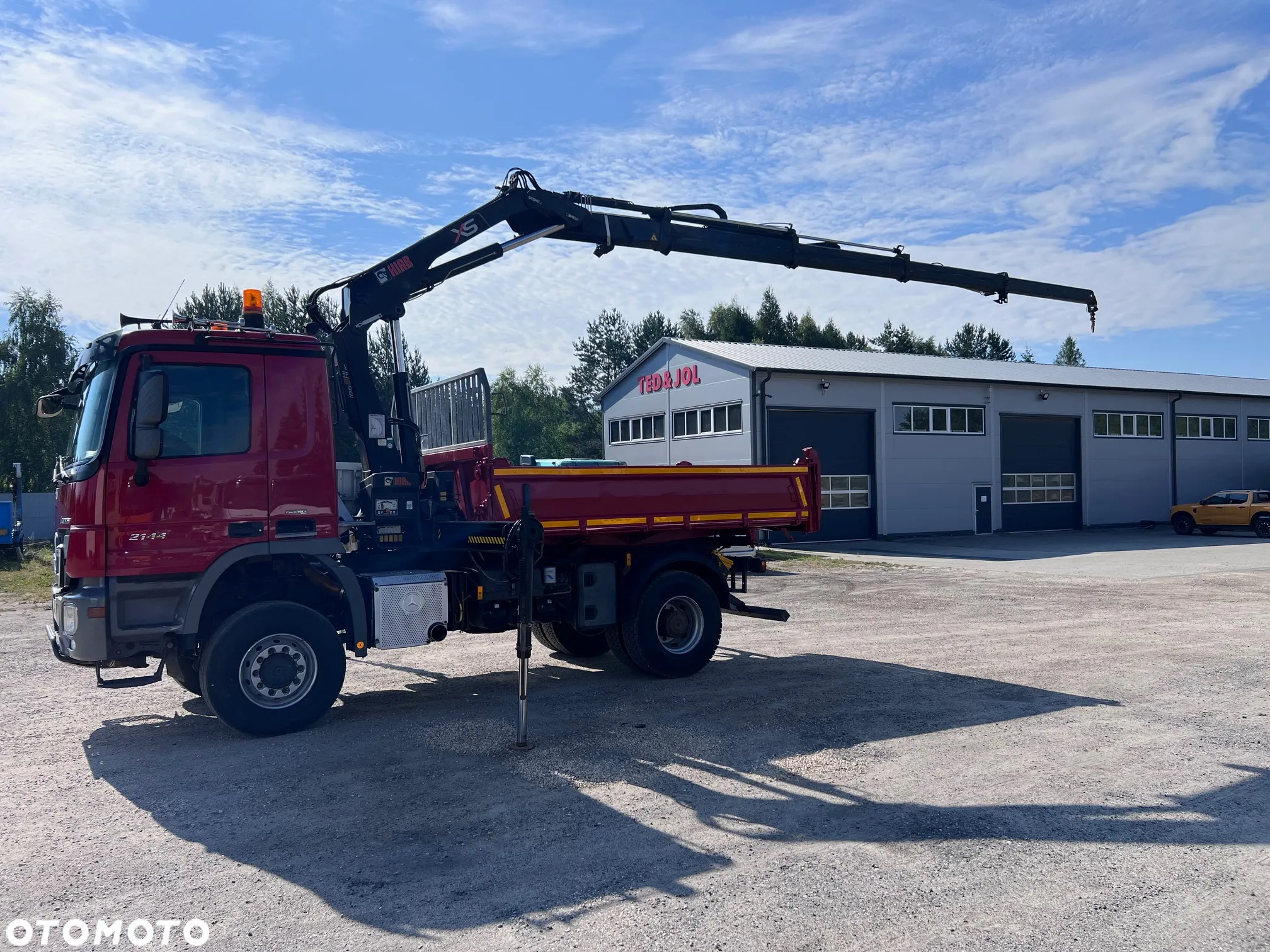 Mercedes-Benz ACTROS 4x4 1844 2144 AK HDS HIAB 12M - 2
