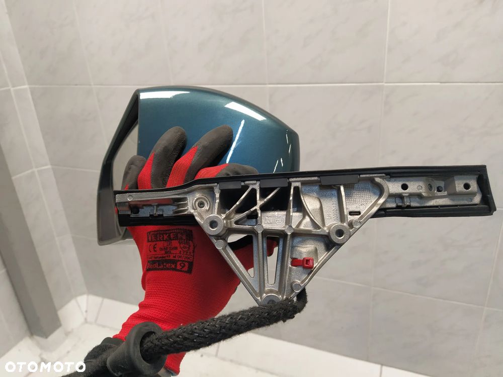 BMW IX I20 LUSTERKO ZEWNĘTRZNE LEWE ASFERYCZNE ASYSTENT 9+6 PIN KOMPLETNE UK ORYGINAŁ - 9