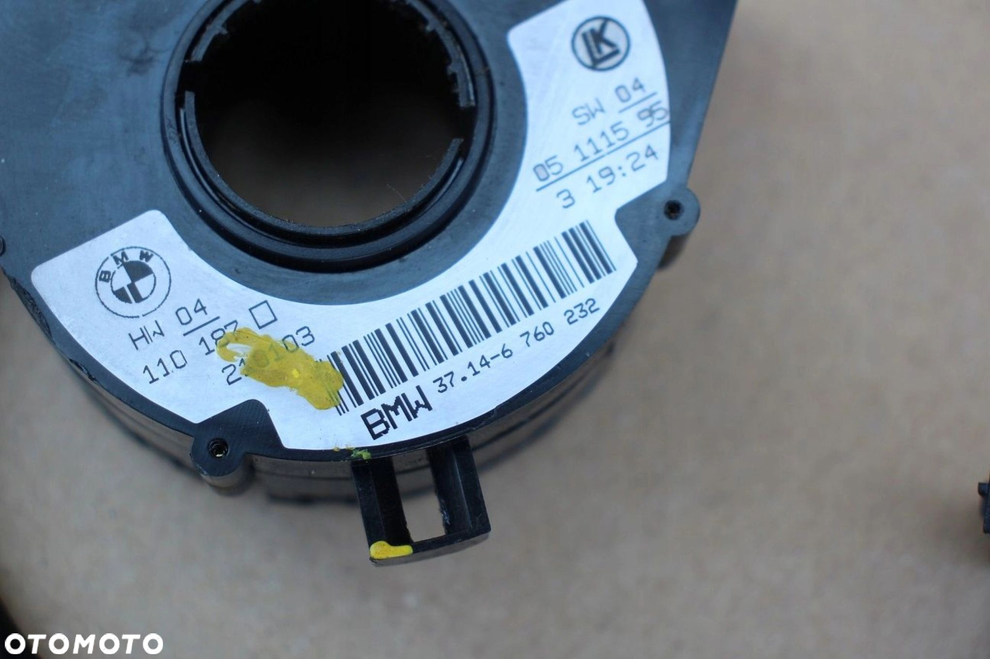Czujnik kąta skrętu BMW e38 e46 e39 e53 6760232 - 2