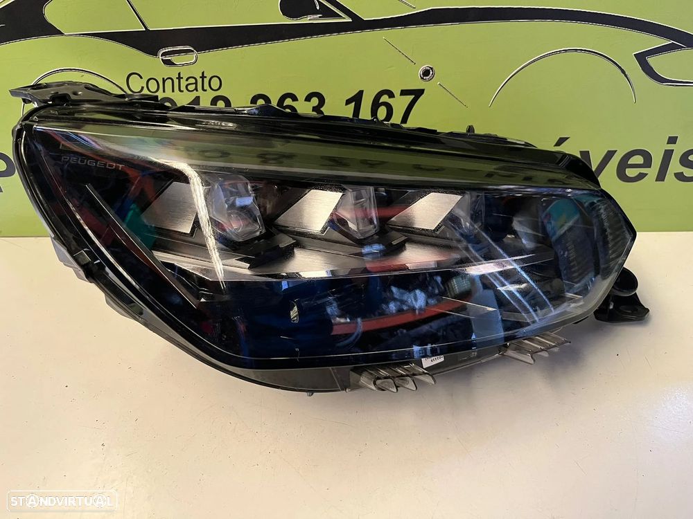 PEUGEOT 208 2008 II FACELIFT FAROL LED DIREITO - FF776 - 2