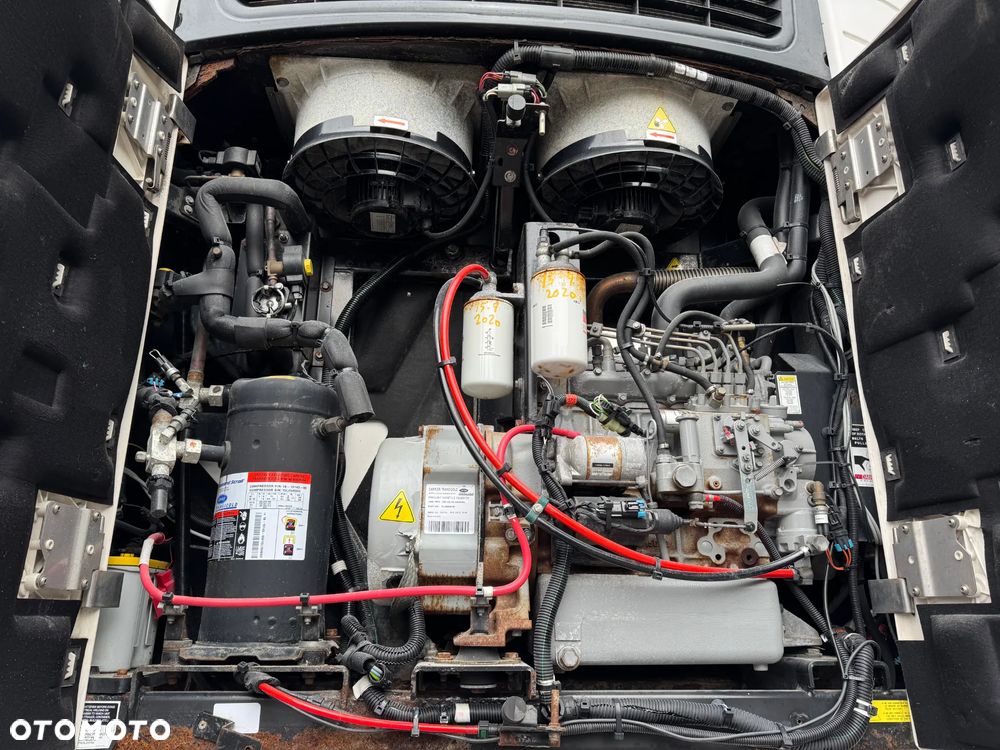 Krone Chłodnia ,Doppelstock , Carrier Vector 1550, Kwiatowa 2,50m - 29