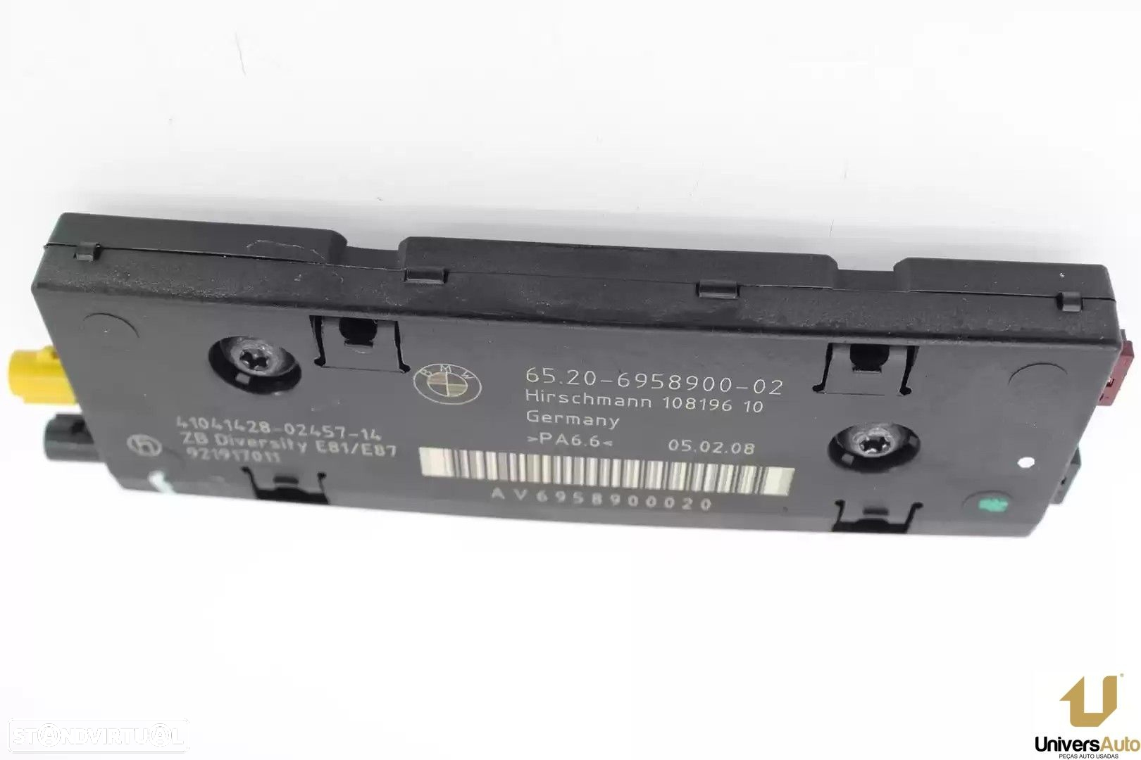 AMPLIFICADOR ANTENA BMW 1 2008 -6520695890002 - 4