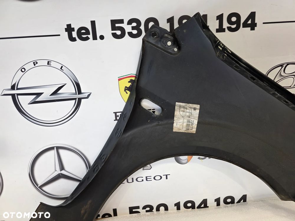 FORD FIESTA MK6 , LIFT 02-08 LEWY BŁOTNIK PRZEDNI PRZÓD NR AUKCJI BŁ250 - 17