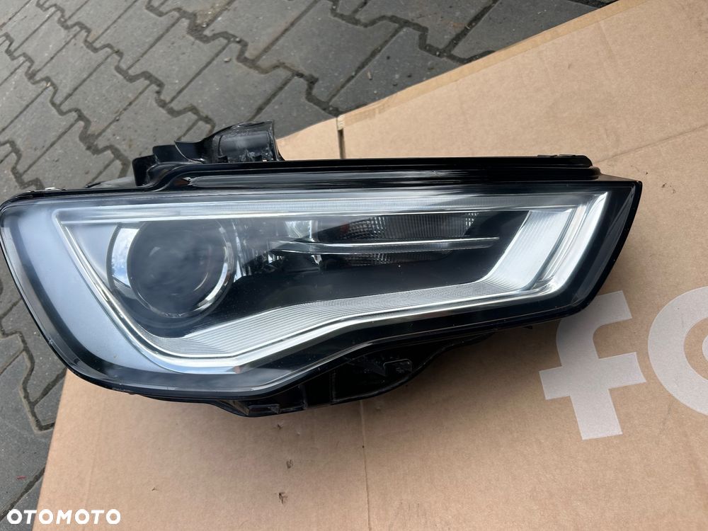 Audi A3 8V lampa prawy przód xenon led europa 8V0941032 kompletna przetwornice - 7
