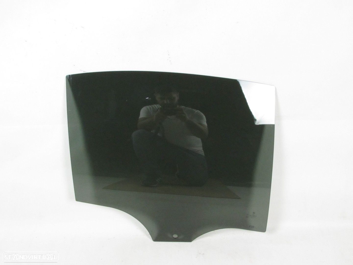 Vidro da porta Escuro Direito/Trás Seminovo/ Original BMW 3 (F30, F80) 513572598... - 1