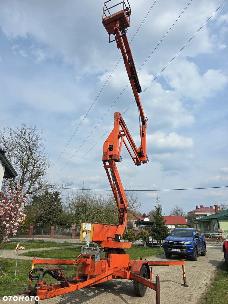 Nifty 17m Topper Roto Zoom Boom 17FD Elektryczna Samojezdna Zwyżka Platforma Robocza podnośnik koszowy - 16