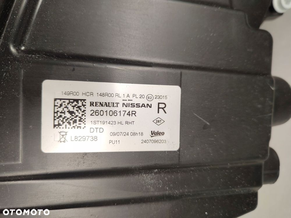 renault master v pół led komplet lamp przednich 260106174r, 260609073r - 12