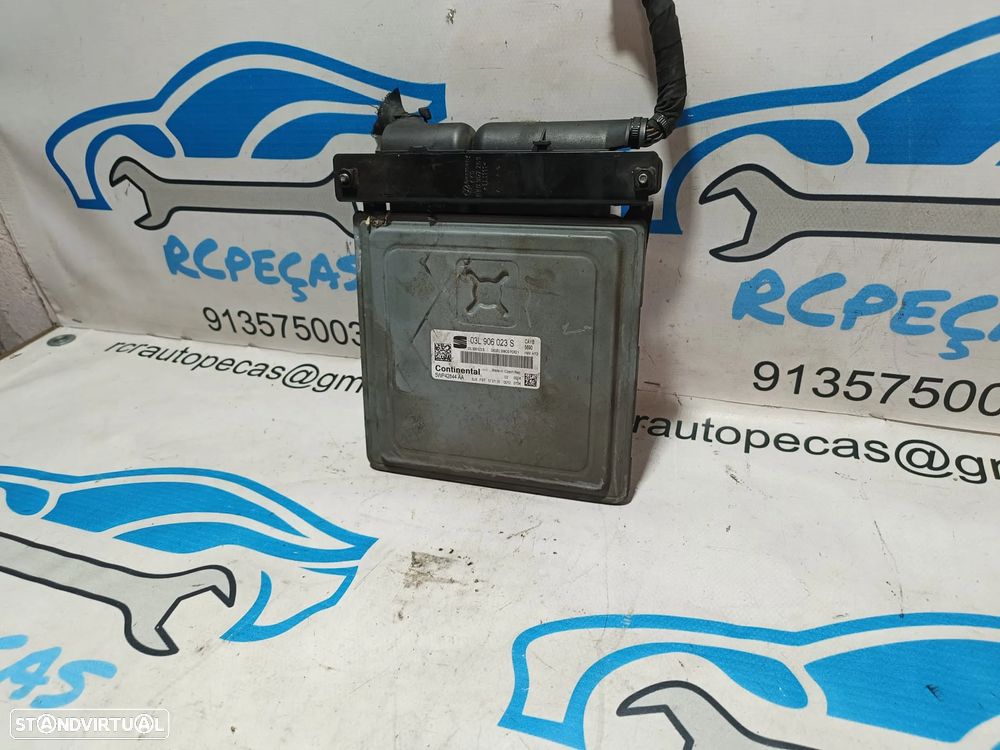 .CENTRALINA ECU MOTOR CONTINENTAL 5WP42844 AA 03L906023S SEAT IBIZA IV 6J 6JP5 1.6 TDI 90CV CAYB - 1