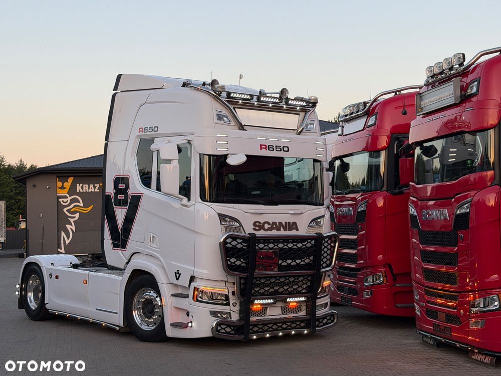 Scania Scania R650 z Niemiec bez EGR tylko SCR pełne wyposażenie FULL AIR V8 - 4