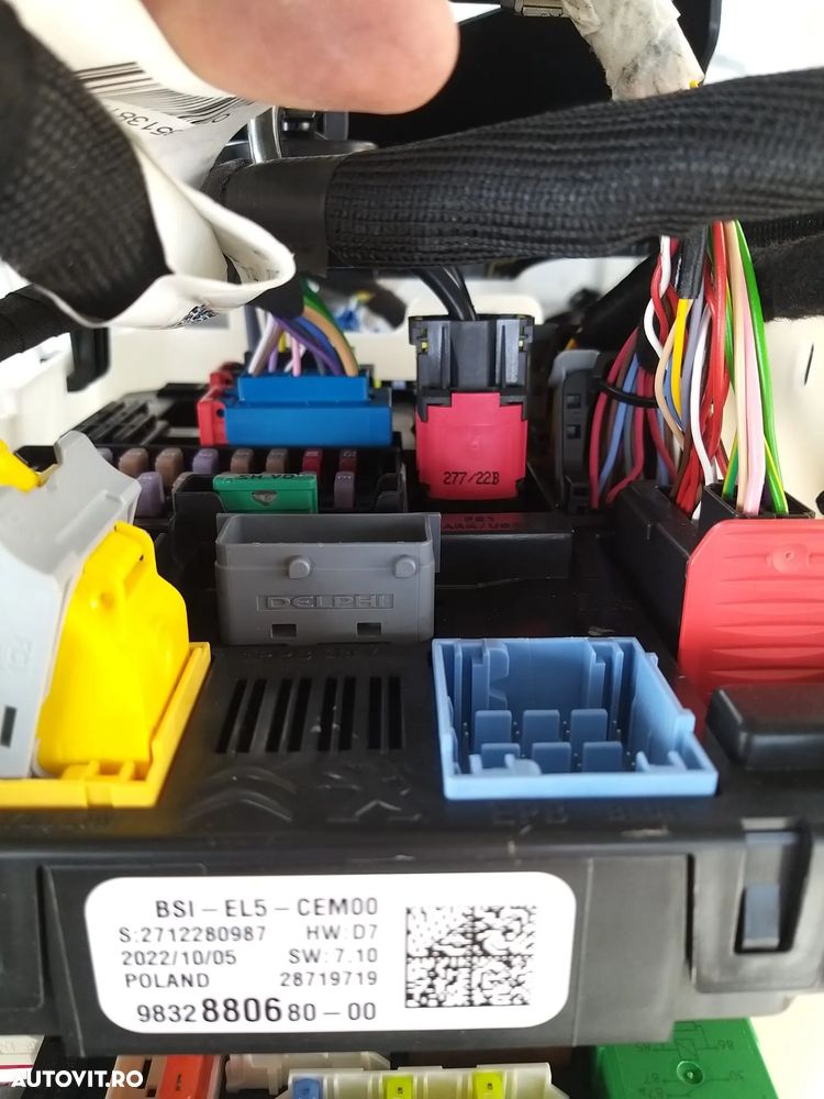 Panou Siguranta cod: 9832880680 pentru Peugeot Expert III din 2018 , 2.0 HDI - 2