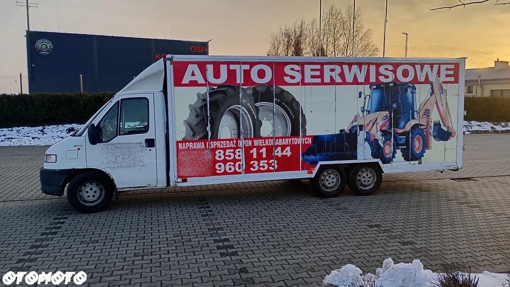 Fiat Ducato ALKO Podwozie Kontener na KOŁACH Garaż Mobilny Magazyn Przyczepa Laweta Kamper - 3
