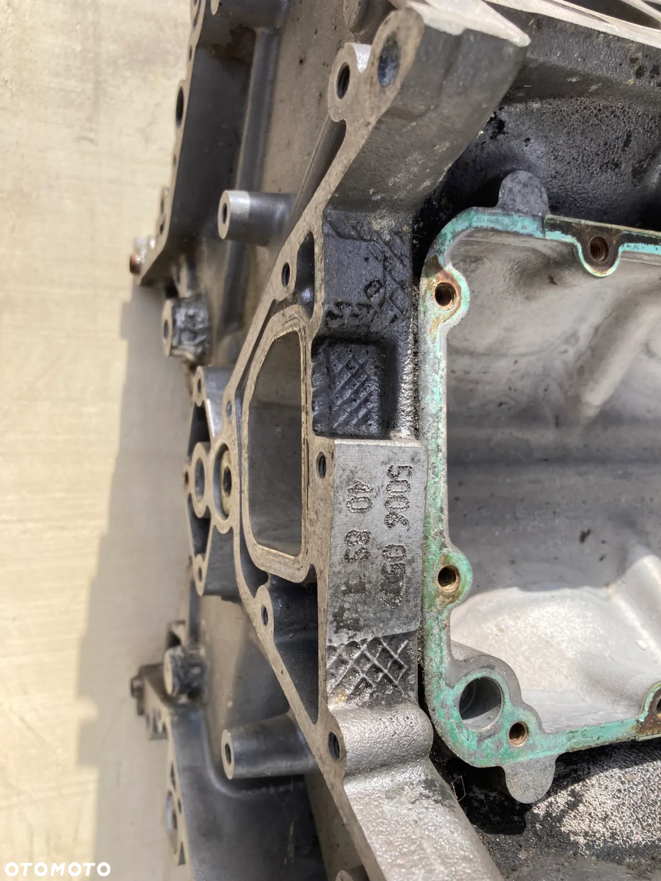 BLOK SILNIK BMW M60B40 4.0 V8 E31 E32 E34 E38 M60 B40 SŁUPEK 1725963 408S1 - 16