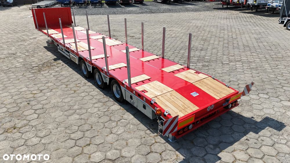 Inny TELEMEGA - naczepa platforma rozciągana - koła 17,5 12T! - kontenery - maszyny ADR EX III - 4