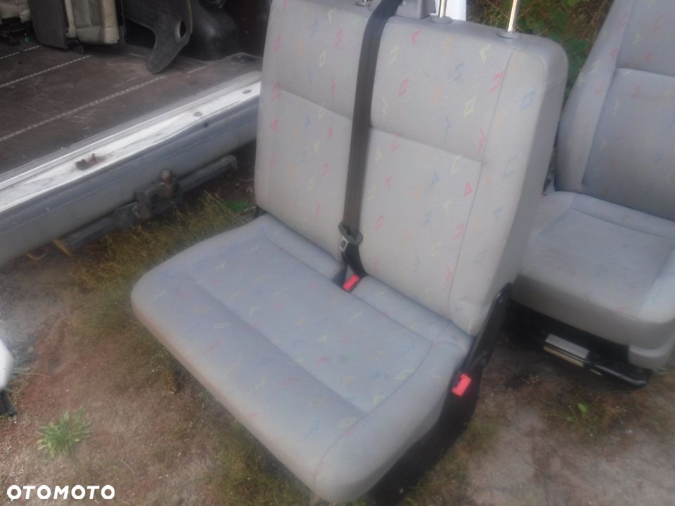 Vw T5 Multivan Caravelle kanapa lawa dwojka fotel pasazera EUROPA - 2