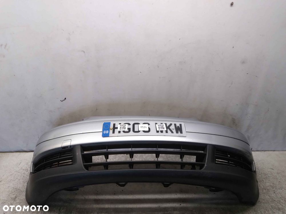 @ ZDERZAK PRZEDNI PRZÓD PRZEDNI VW TOURAN I CADDY 03-06 LA7W SREBRNY - 1