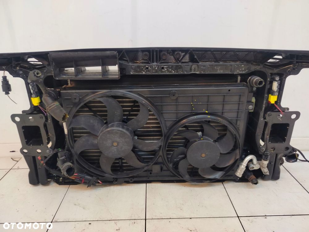 audi a3 8p lift 08r- pas przedni chłodnice komplet 1.4 tfsi automat - 9
