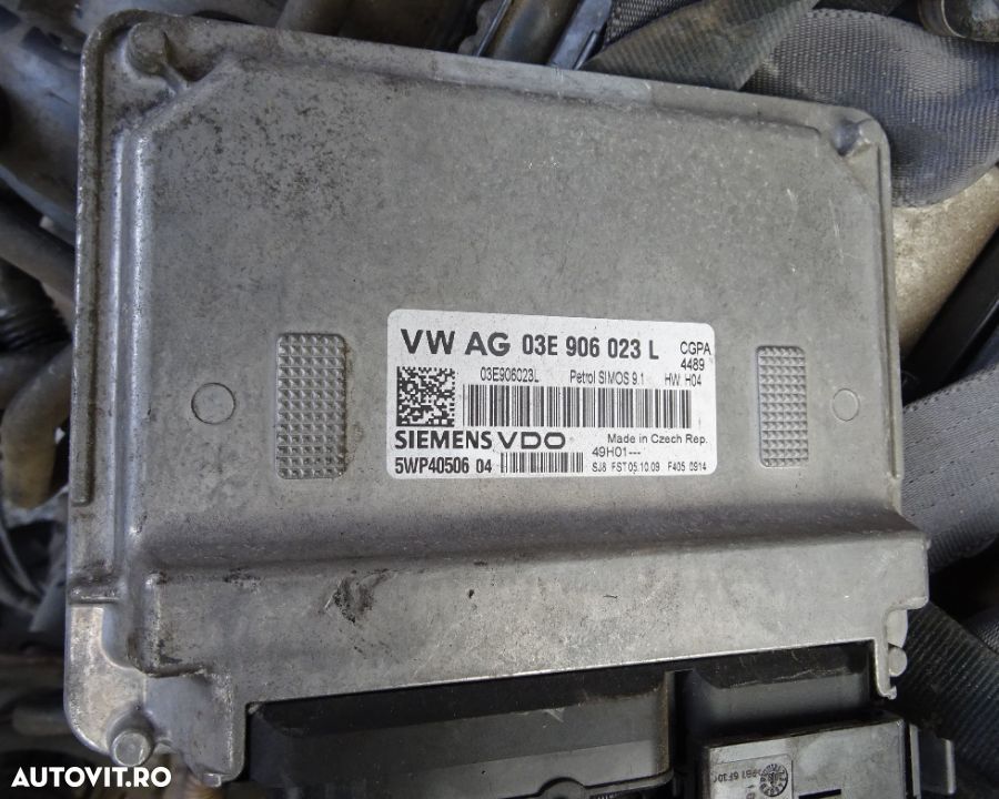 Calculator motor Volkswagen Polo 1.2 benzina CGP din 2010 - 1