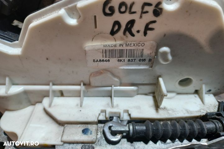Broasca usa fata dreapta 5k1837016b Volkswagen VW Golf 6 [2008 - 2015 - 2